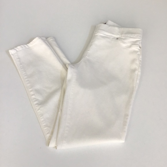 NYDJ Millie Ankle White Jeans Size 4 NWOT - Picture 1 of 6